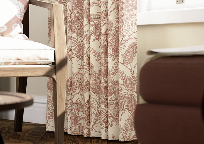 Maui, Burnt Red - Made to Measure Curtains - Image 5